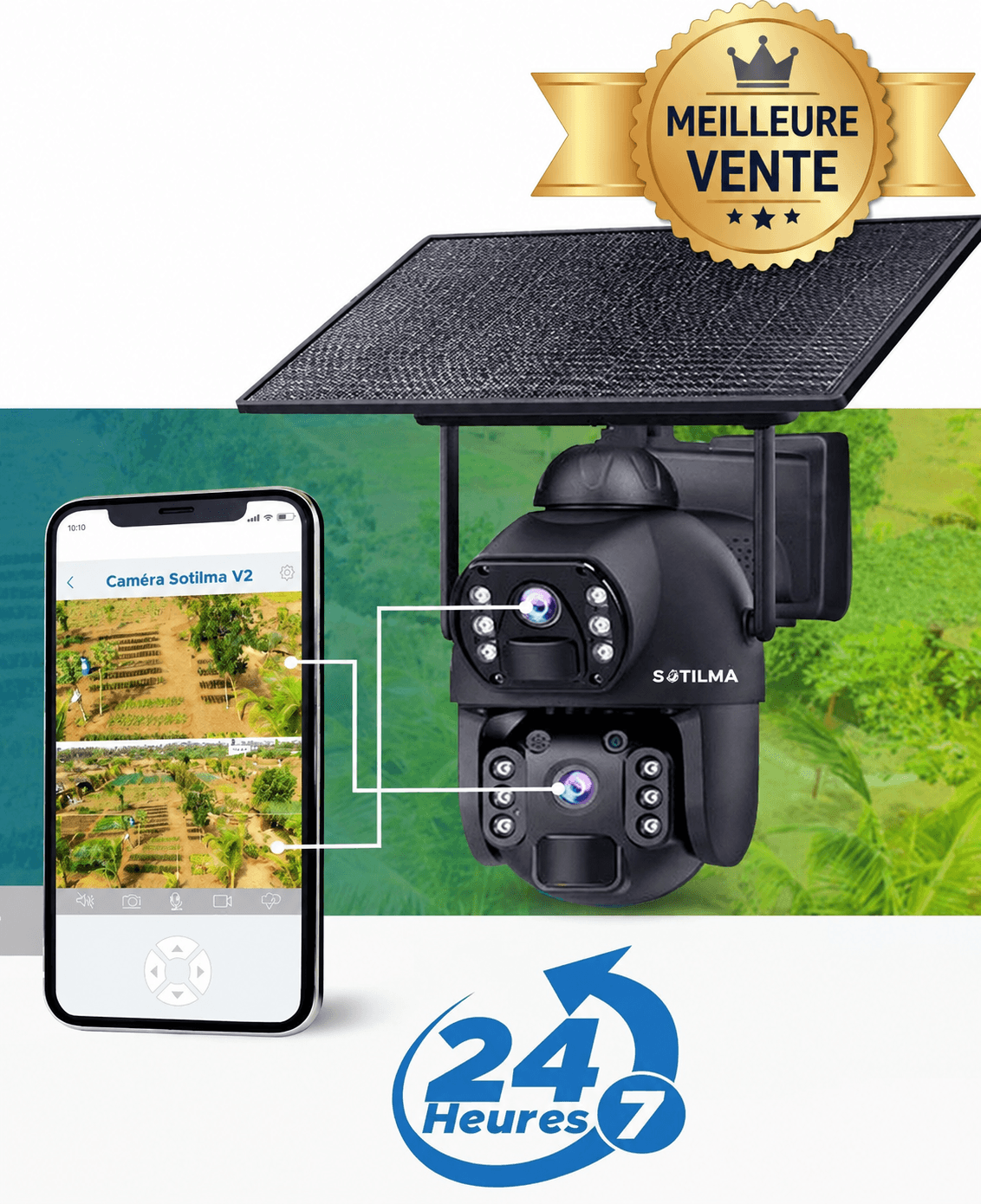 Sotilma Caméra — Caméra agro-industrielle